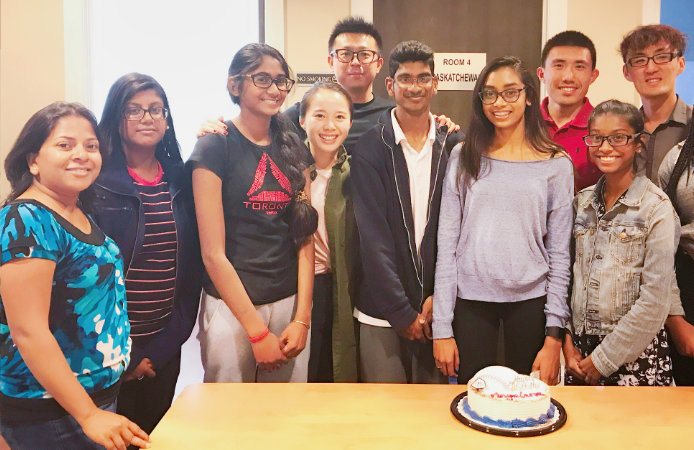Cestar Highschool Toronto Students 